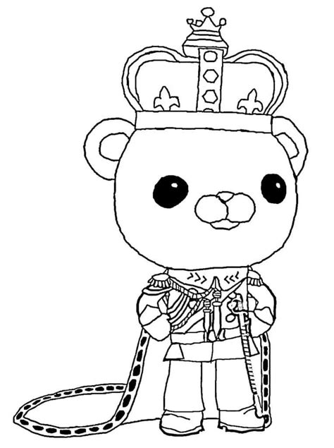 Octonauts Captain Barnacles Coloring Pages