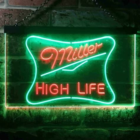 Miller High Life 3 LED Neon Sign - neon sign - LED sign - shop - What's ...