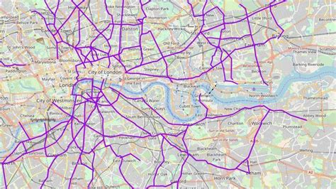 Fascinating 19th Century London tram map shows Victorian Routes Around ...