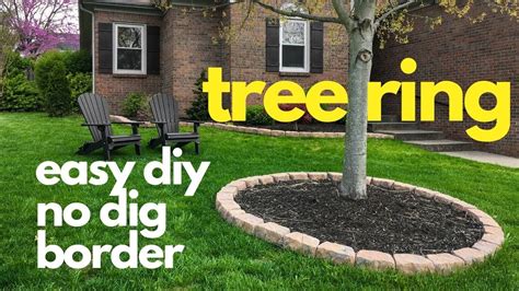 Tree Edging Border Ideas - So if you live in a rocky area, grab a ...