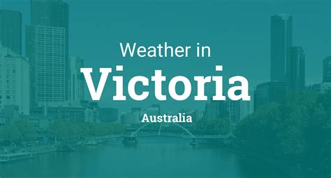 Weather in Victoria, Australia