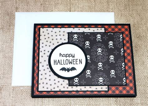 Halloween Card Happy Halloween Halloween Greetings Bats - Etsy