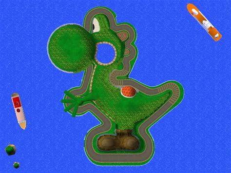 Yoshi Circuit - Super Mario Wiki, the Mario encyclopedia