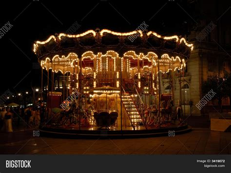 Carousel Night Image & Photo (Free Trial) | Bigstock