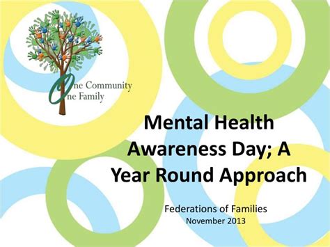 PPT - Mental Health Awareness Day; A Year Round Approach PowerPoint ...