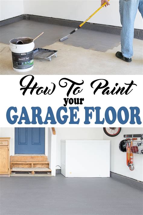 Everything to Know to Paint your Garage Floor • Craving Some Creativity