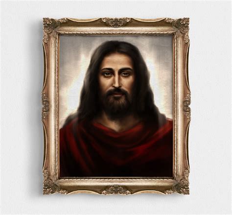 Christ the King Fine Art Print Jesus Fine Art Jesus Wall - Etsy