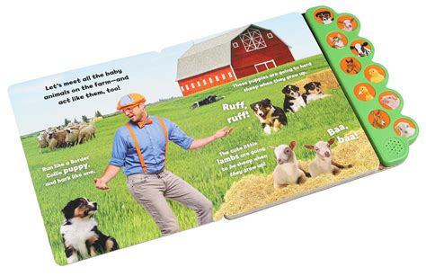 Blippi: Baby Farm Animals | Book by Editors of Studio Fun International ...