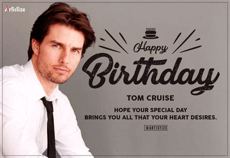 Artistize.com wishes the talented actor #TomCruise a very # ...