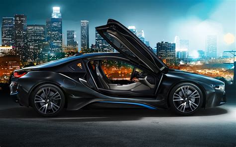 Wallpapers: BMW i8 Protonic Frozen Black Edition