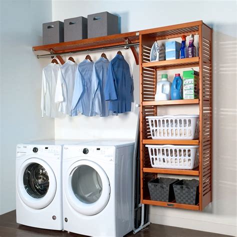 John Louis Home Solid Wood Laundry Room Organizer | Wayfair