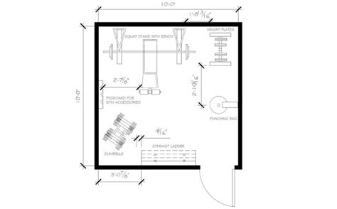 Home Gym Layout Dimensions | www.cintronbeveragegroup.com