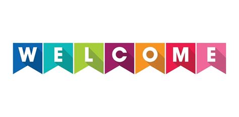 Colorful Welcome Design Template 10925778 Vector Art at Vecteezy