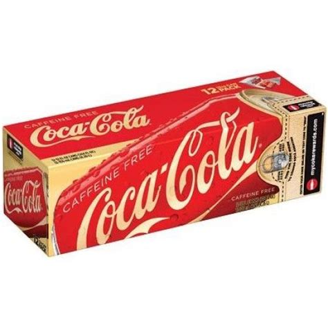 Caffeine Free Coca Cola 12 Pack Of Cans | eBay