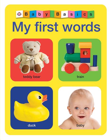 Baby Basics: My First Words (Board Book) - Walmart.com