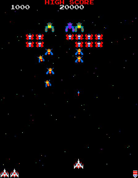 Galaga (1981) by Namco Arcade game