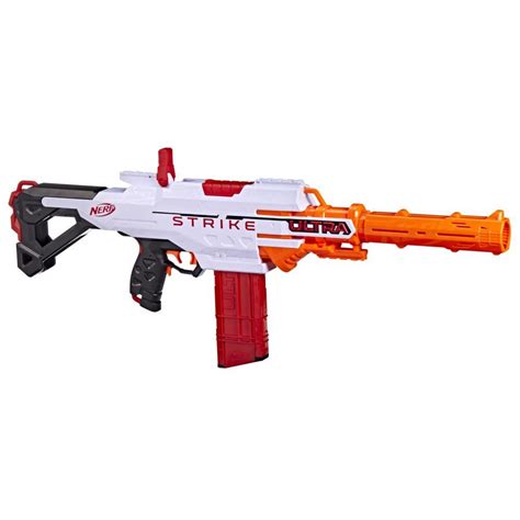 Nerf Ultra Strike Motorized Blaster, 10 Nerf AccuStrike Ultra Darts, 10 ...