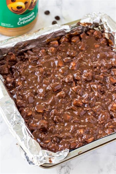 No Bake Rocky Road Bars | Recipe | Mini marshmallows recipes, Recipes ...