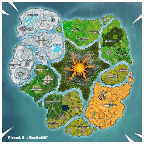 Fortnite map change concept There havent been any major changes to the ...