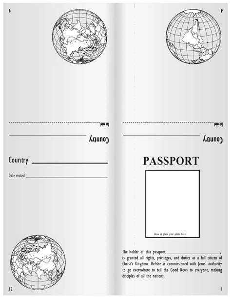 11+ Free Passport Templates - Word Excel PDF Formats