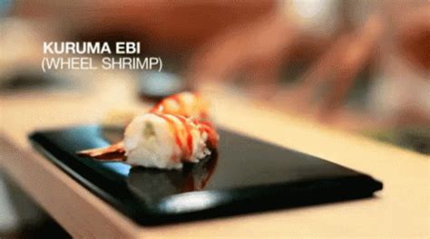 Kuruma Ebi GIF - Sushi Japanesefood Sashimi - Discover & Share GIFs