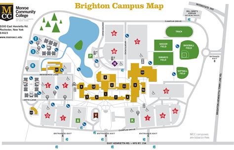 Suny Brockport Campus Map Pdf - Danica Dominique