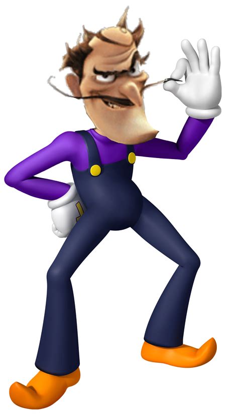 Shitpost #10: Bowler Hat Waluigi by MaddoxTheDangerAgent on DeviantArt