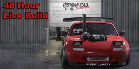 Diesel Drift Miata Live Build Video - engineswapdepot.com