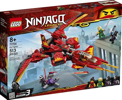 LEGO Ninjago 71704 Legacy Kai Fighter (513 Pieces) BuildingKit New 2020 ...