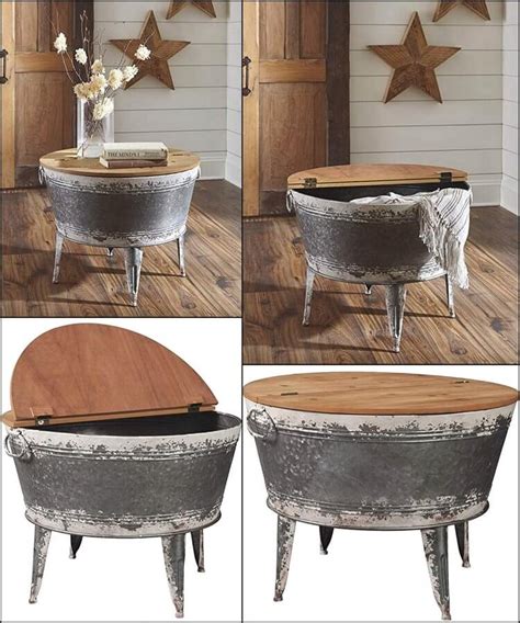 45 Rustic Coffee Tables and DIY Plans | Rustic Home Decor and Design Ideas.