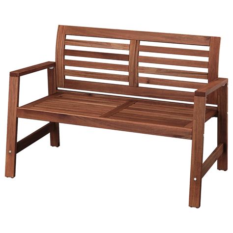 aepplaroe-bench-with-backrest-outdoor-brown-stained__0728725_pe736423 ...