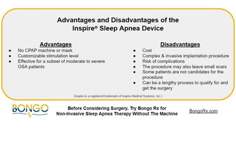 Inspire Sleep Apnea Device: Treatment Overview - Bongo Rx