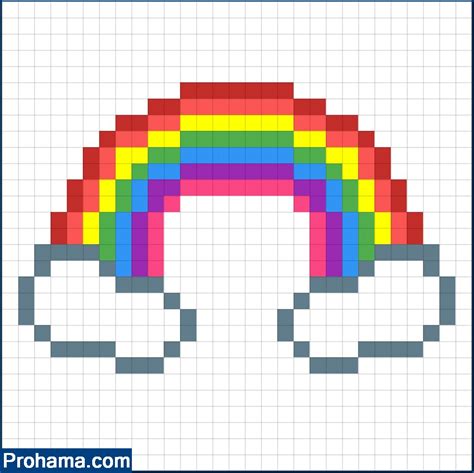 Rainbowt | Perler beads Ideas