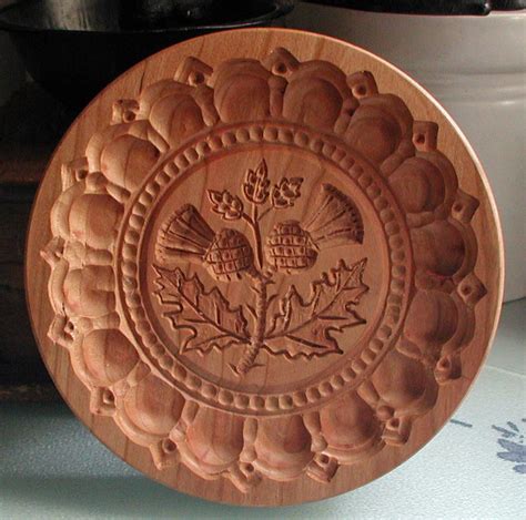 Scottish Thistle Shortbread Cookie Molds.