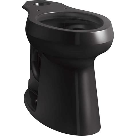 KOHLER Highline Elongated Toilet Bowl Only in Black 22661-7 - The Home ...