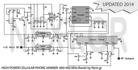 Mobile Signal Jammer Circuit Diagram - alter playground