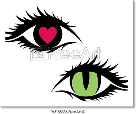 Cat Eyes Vector at GetDrawings | Free download