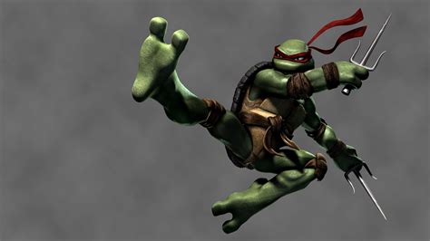 Tmnt 2007 Raphael Vs Leonardo