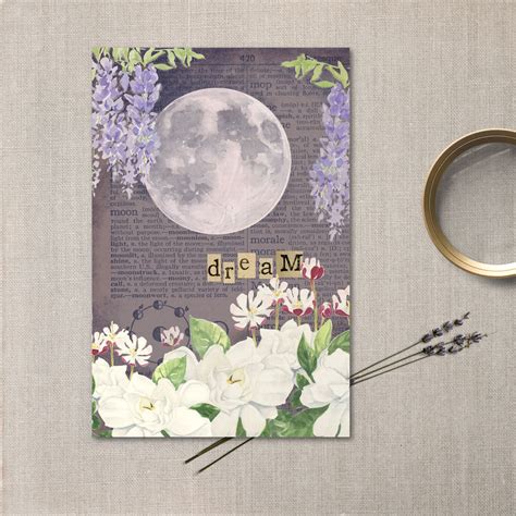 Dream Journal With Prompts for Recording and Reflecting on - Etsy