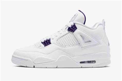 Air Jordan 4 ‘Purple Metallic’: Release Date and Info – Footwear News