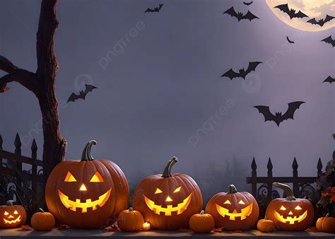 Halloween Background With Pumpkins, Halloween Background, Pumpkins ...