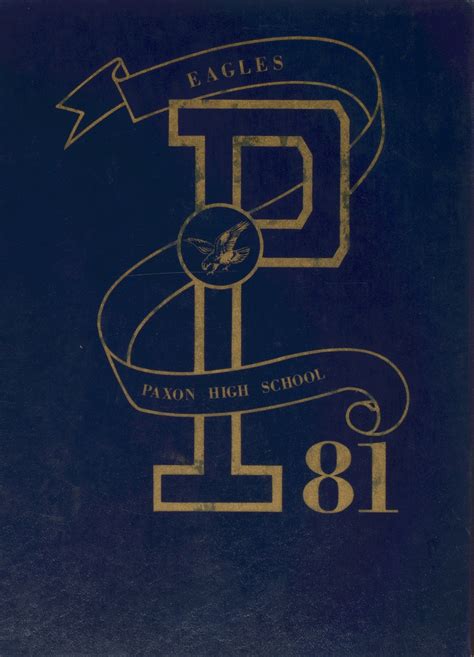 1981 yearbook from Paxon High School from Jacksonville, Florida