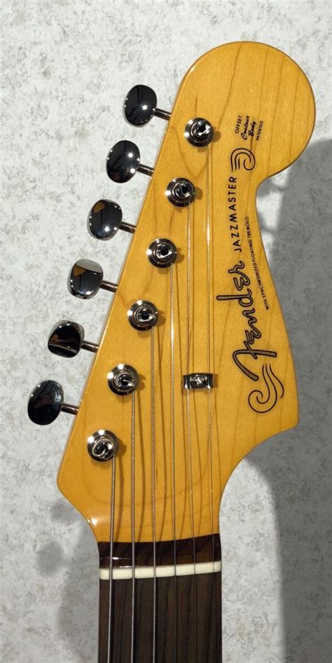 Fender Traditional 60s Jazzmaster Pink Paisley headstock - Legacy Music