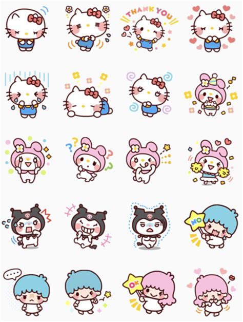 Sanrio Printables - Printable Templates