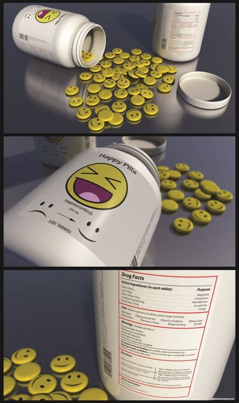 Happy Pills by Codeblu90 on deviantART | Happy pills, Pills, Happy