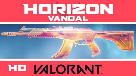 Horizon Vandal VALORANT Skin IN-GAME | Skins Showcase - YouTube