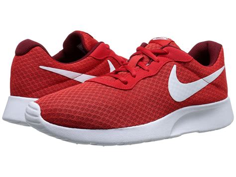 Nike Tanjun' Running Shoes in Red for Men | Lyst