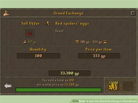 How to Use the Grand Exchange in RuneScape: 9 Steps