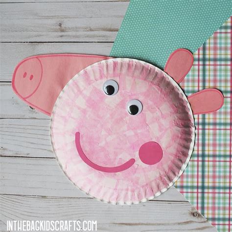 Peppa Pig Paper Craft (great for Preschoolers) • In the Bag Kids' Crafts