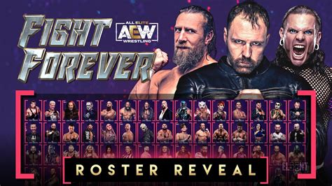 AEW Fight Forever All Roster Members - YouTube